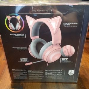 Razer kraken Kitty EUC edition pink ears gaming headphones or Best offer